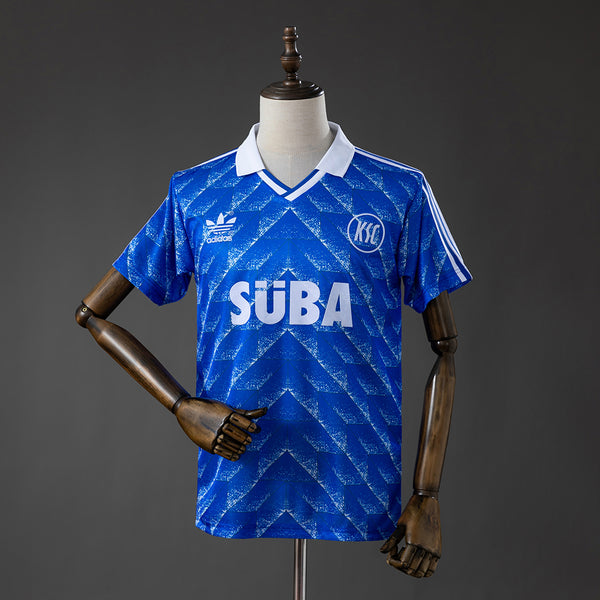 Camisola Karlsruher SC Principal 89/90 Retro