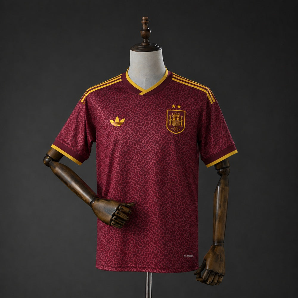 Camisola Espanha Edição Especial 2 Estrelas Vermelha 26/27 - Mundial 2026