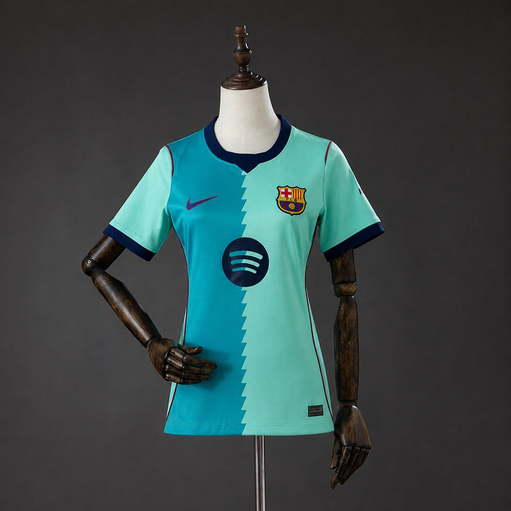 Camisola Barcelona Terceira 26/27 - Versão Feminina (Modelo 2)