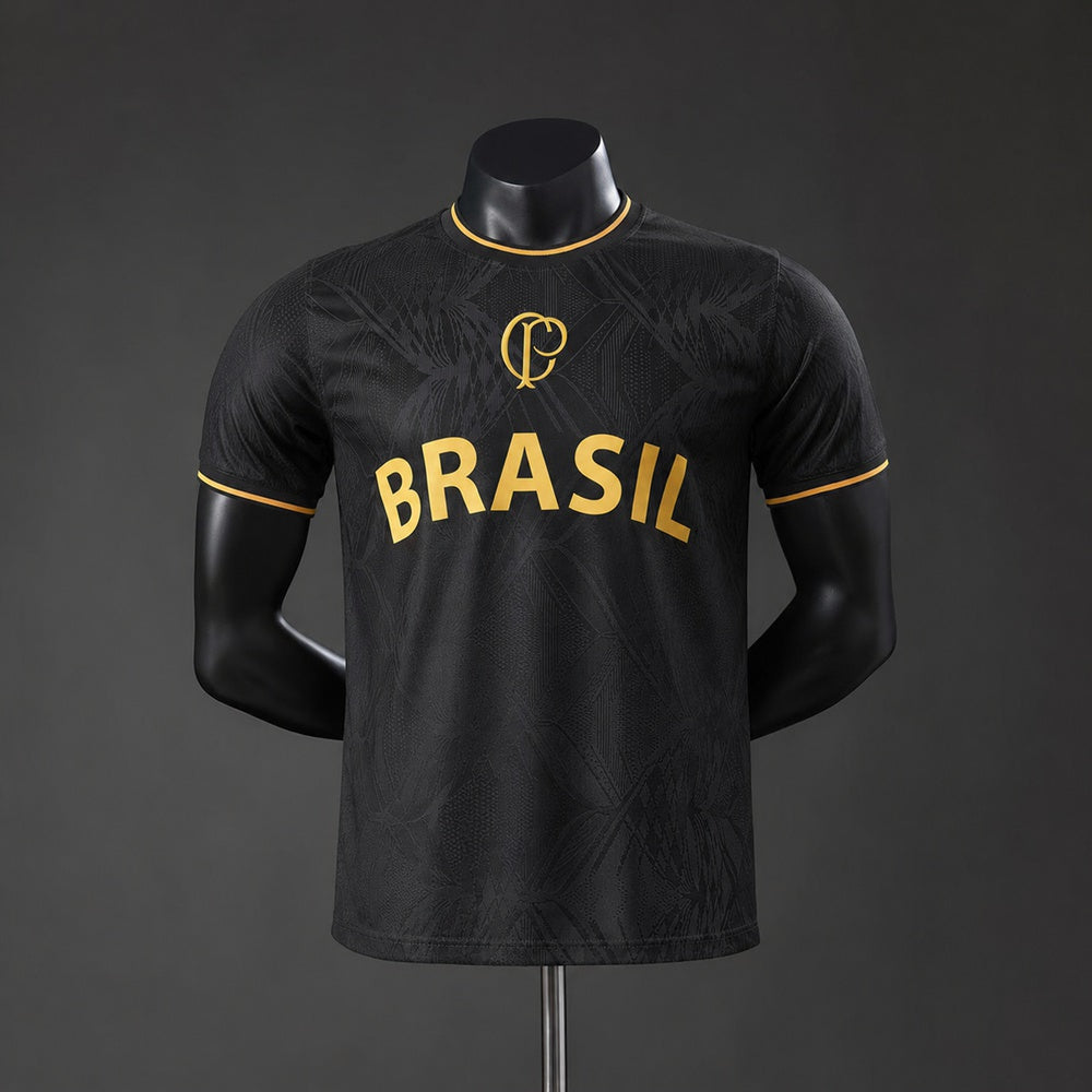 Camisola Corinthians Edição Especial Preta 26/27 - Versão Jogador