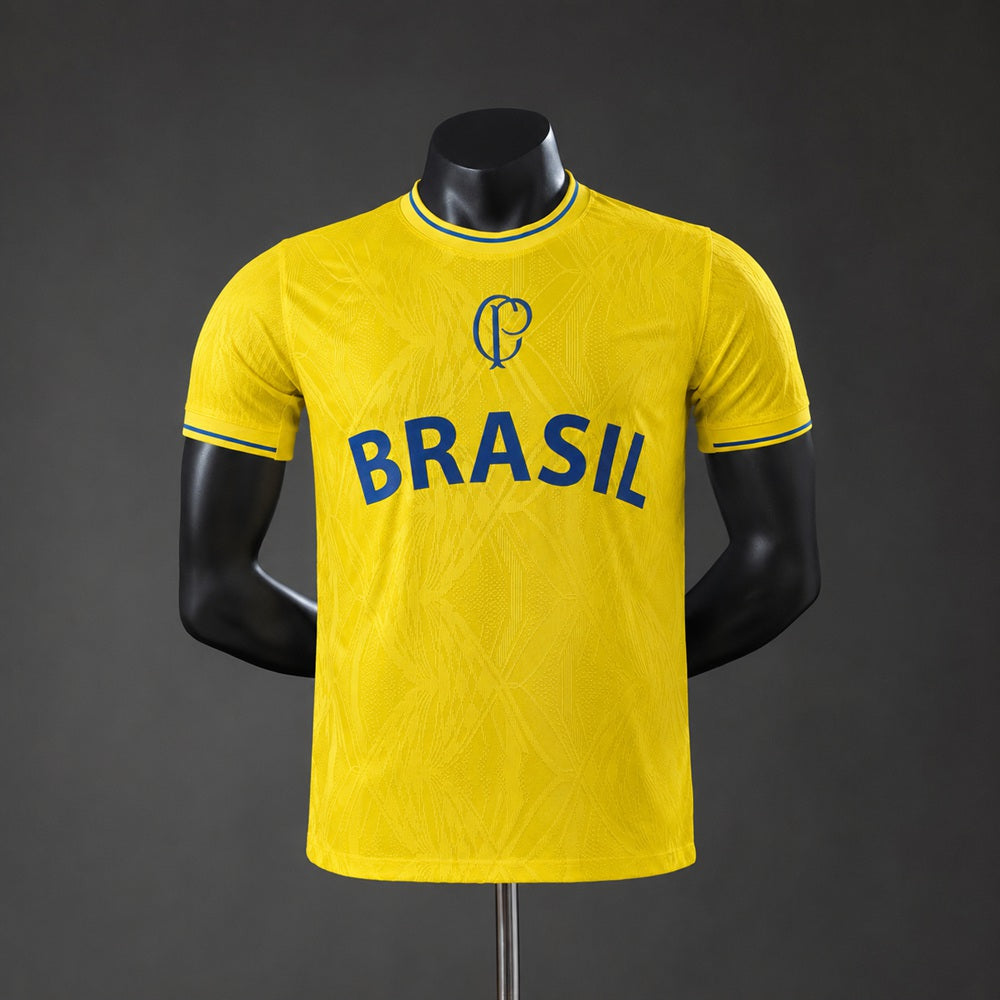 Camisola Corinthians Edição Especial Amarela 26/27 - Versão Jogador