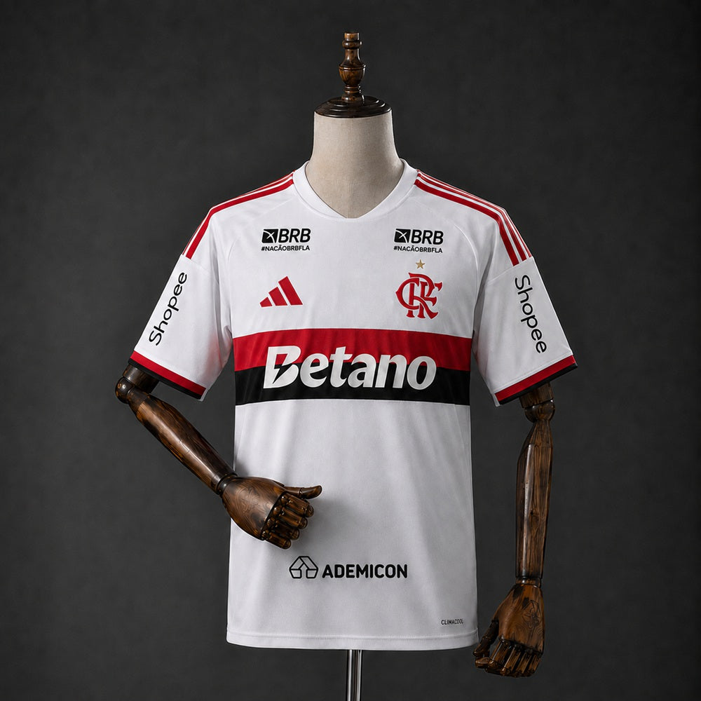 Camisola Flamengo Alternativa Com Patrocinadores 26/27