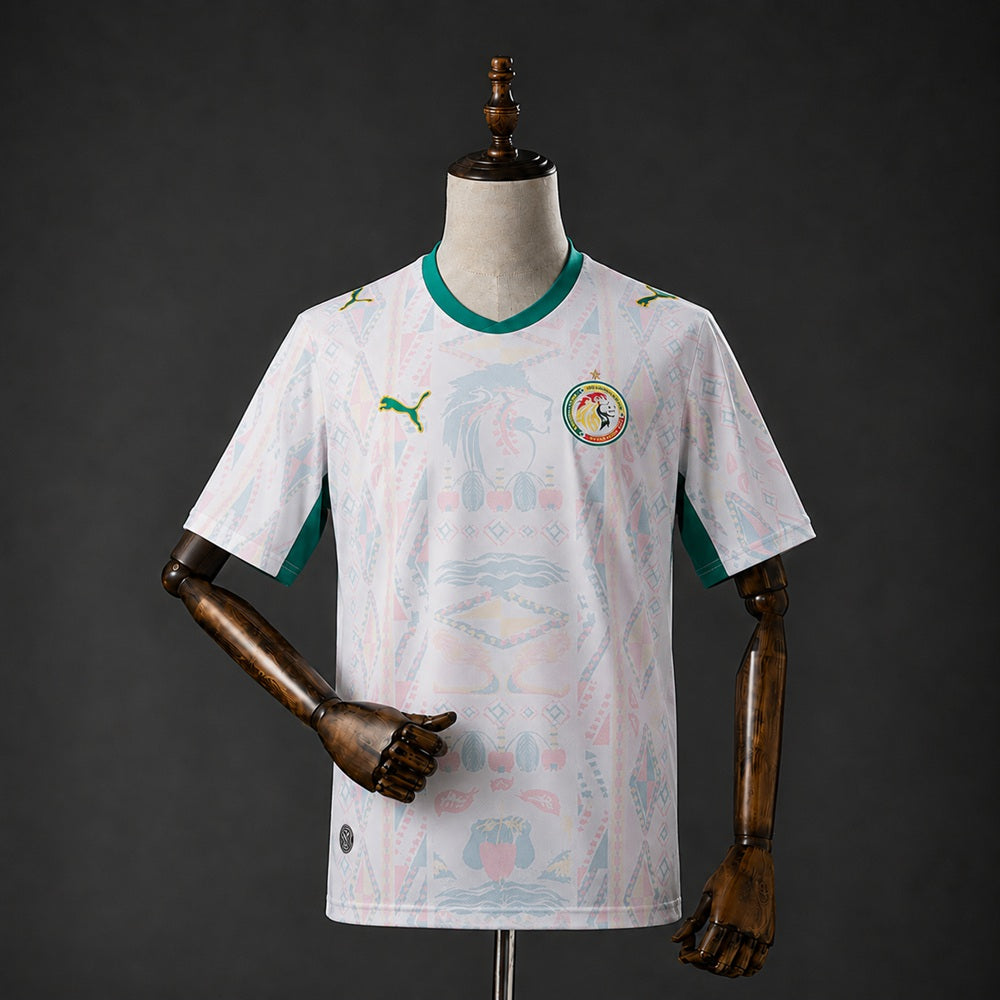 Camisola Senegal Principal 2 Estrelas 26/27 - Mundial 2026