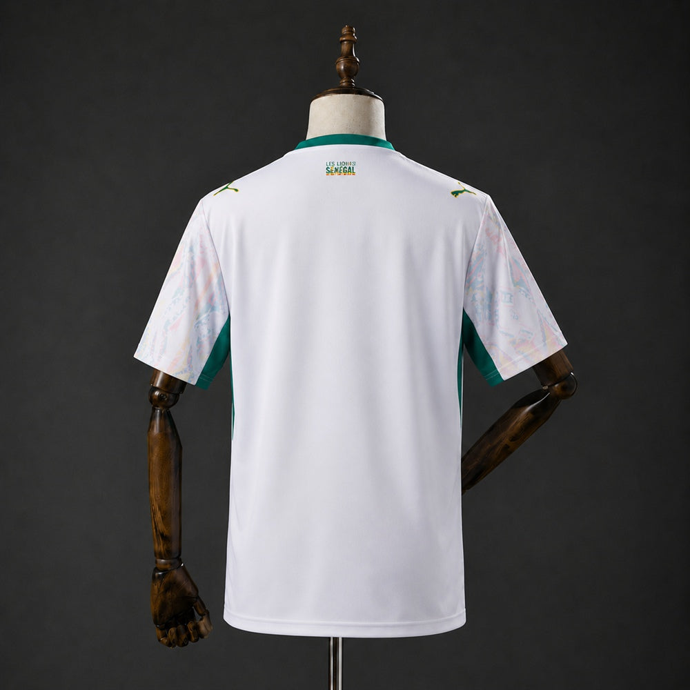 Camisola Senegal Principal 2 Estrelas 26/27 - Mundial 2026