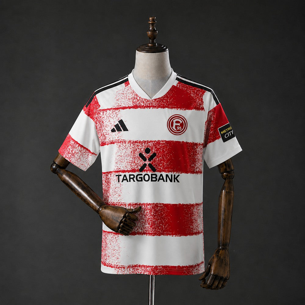 Camisola Fortuna Düsseldorf Principal 26/27