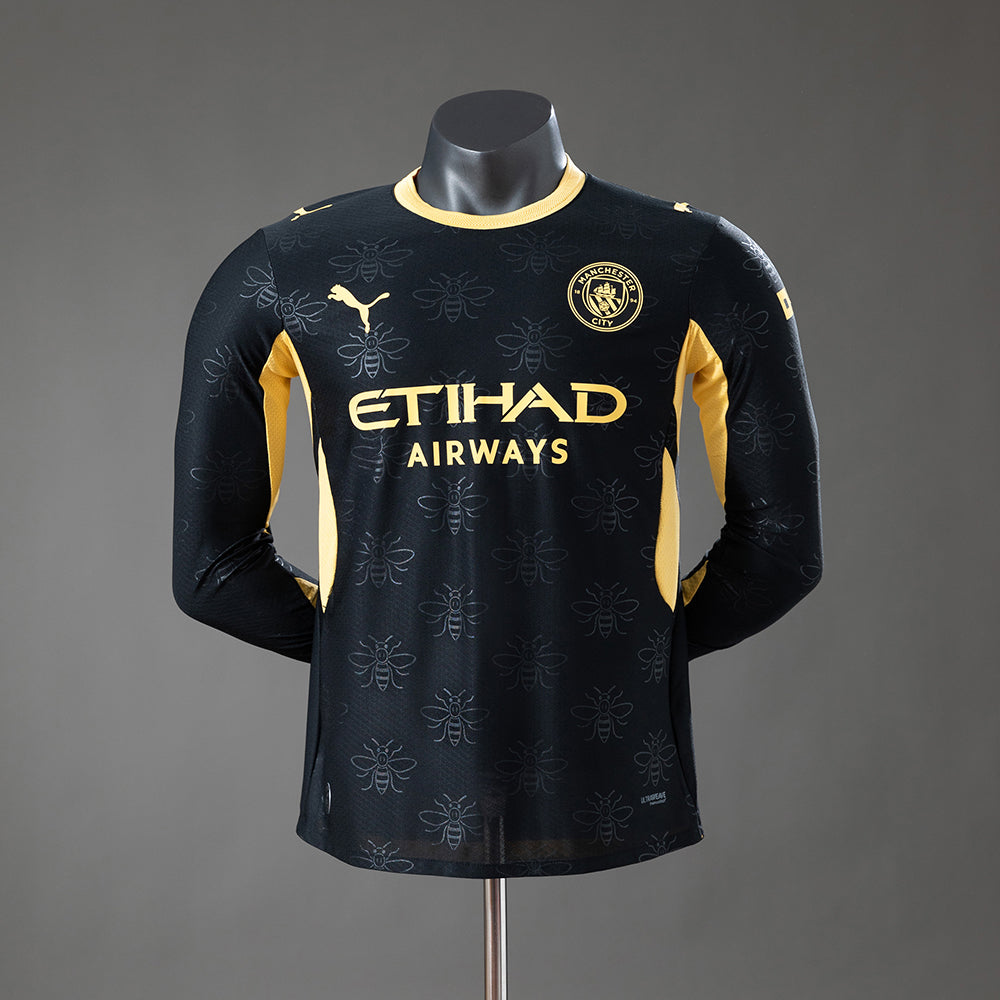 Camisola Manchester City Alternativa 26/27 - Manga Comprida - Versão Jogador