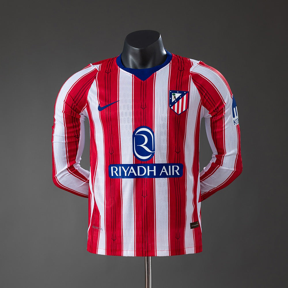 Camisola Atlético de Madrid Principal 26/27 - Manga Comprida - Versão Jogador