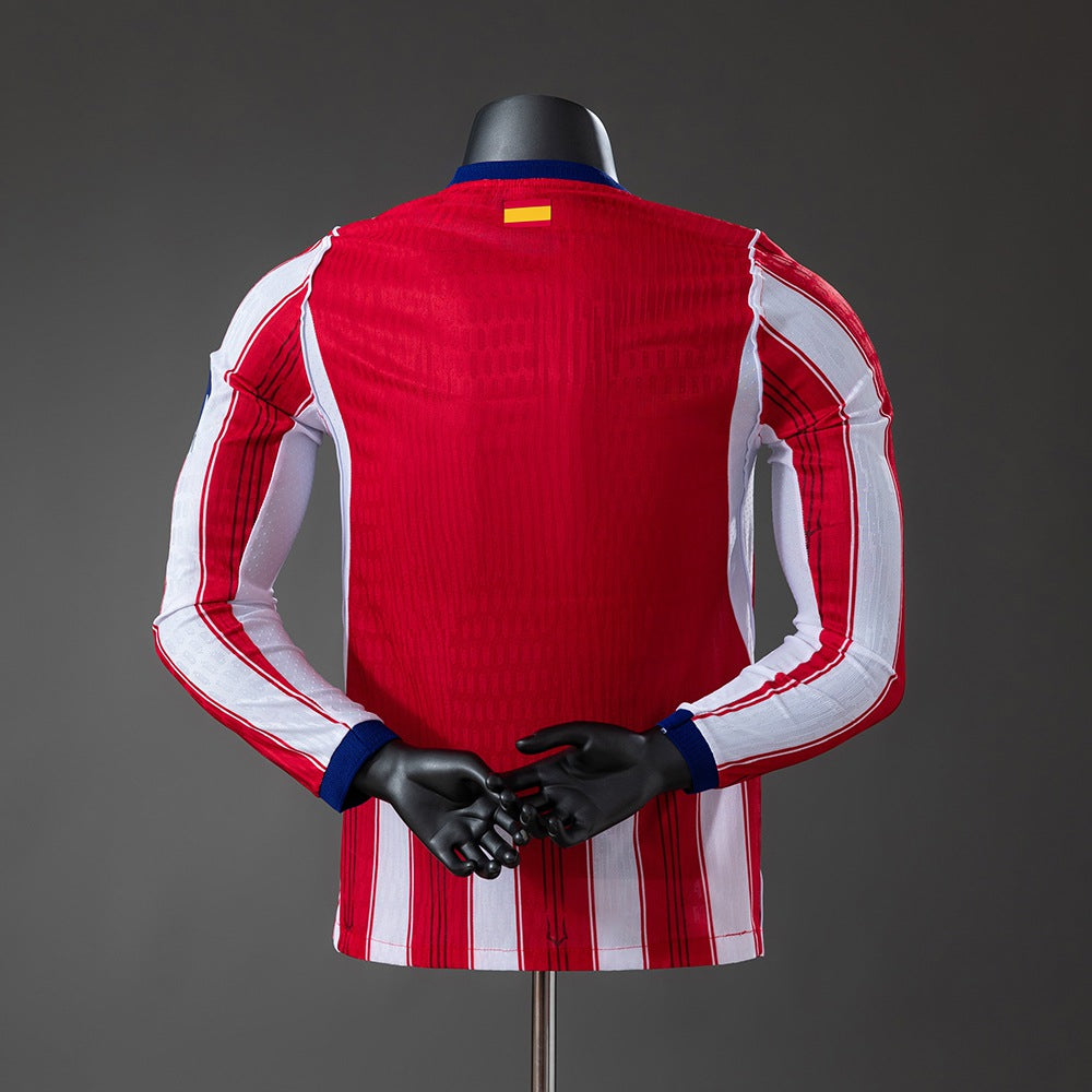 Camisola Atlético de Madrid Principal 26/27 - Manga Comprida - Versão Jogador