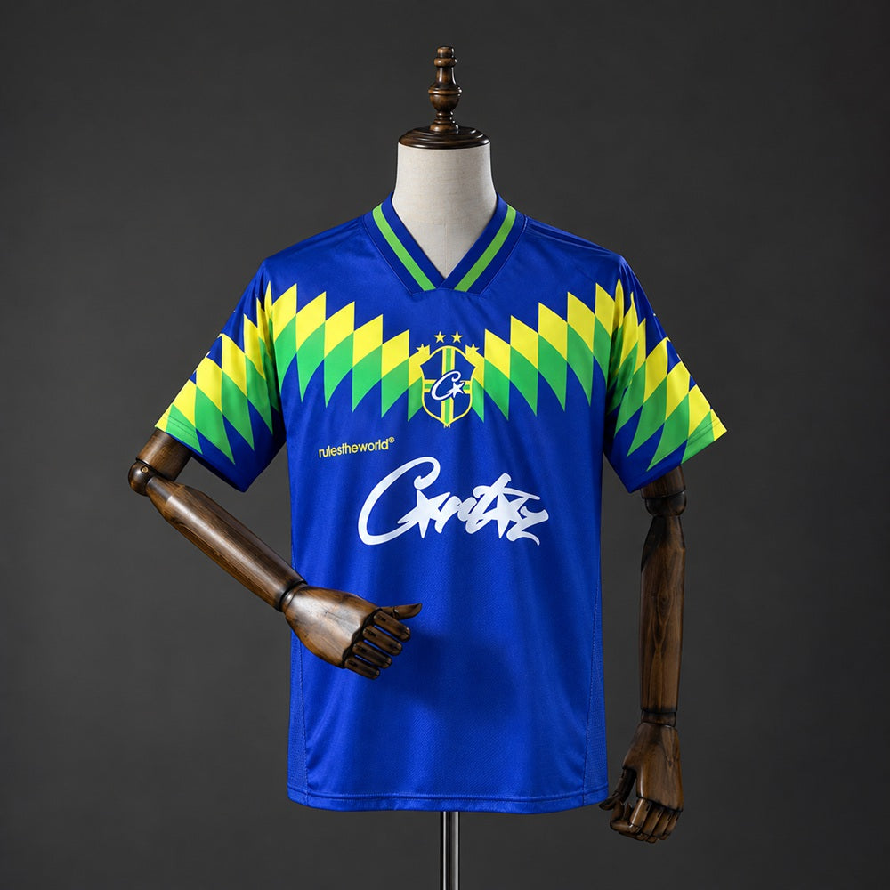 Camisola Brasil x Corteiz Alternativa 95/96 Retro