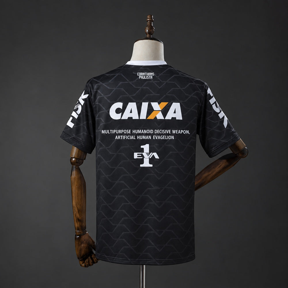Camisola Corinthians Alternativa Edição Especial Evangelion 12/13 Retro