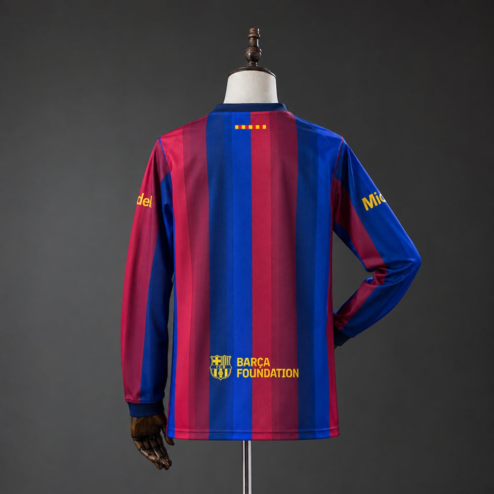 Camisola Barcelona Principal 26/27 - Manga Comprida (Modelo 2)