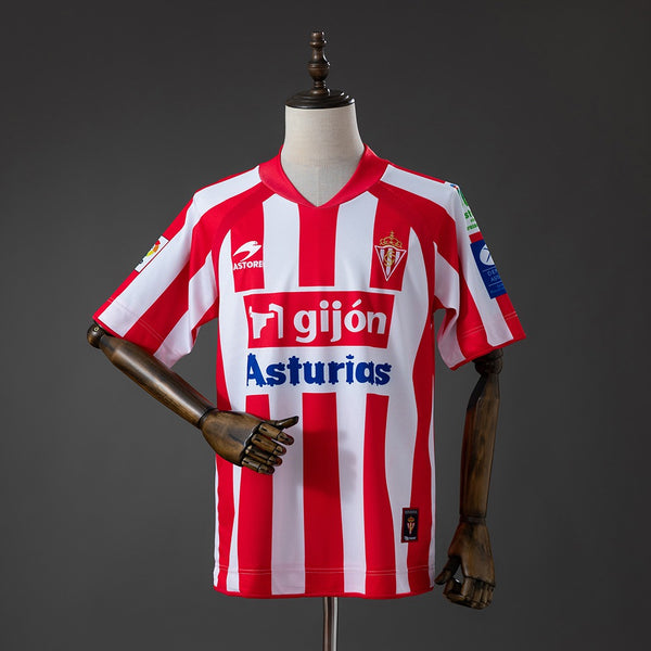 Camisola Sporting de Gijón Principal 08/09 Retro
