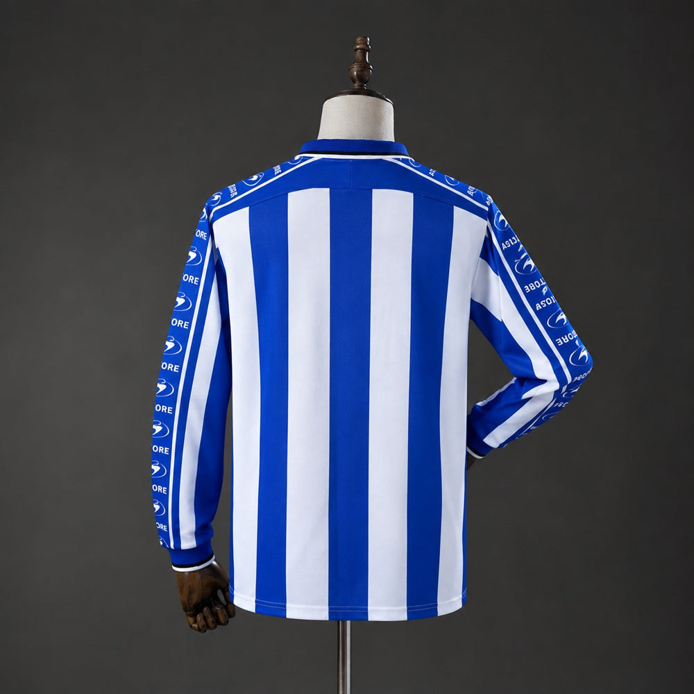 Camisola Alavés Principal 98/99 Retro - Manga Comprida