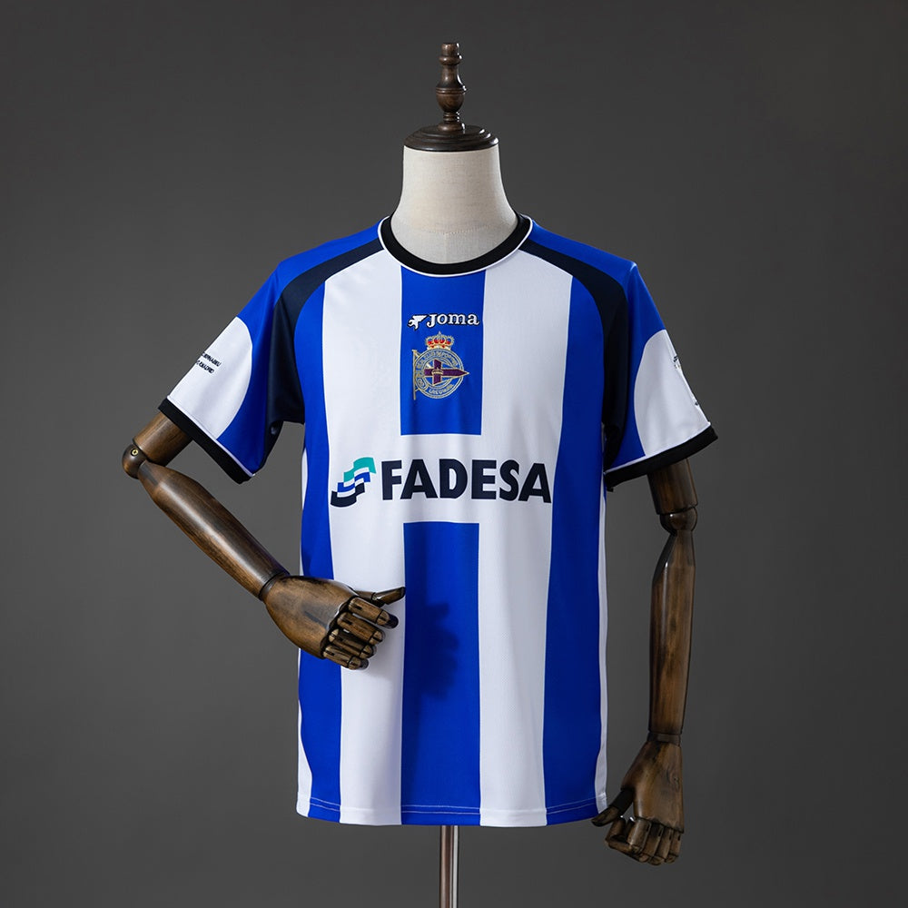 Camisola Deportivo da Corunha Principal 01/02 Retro
