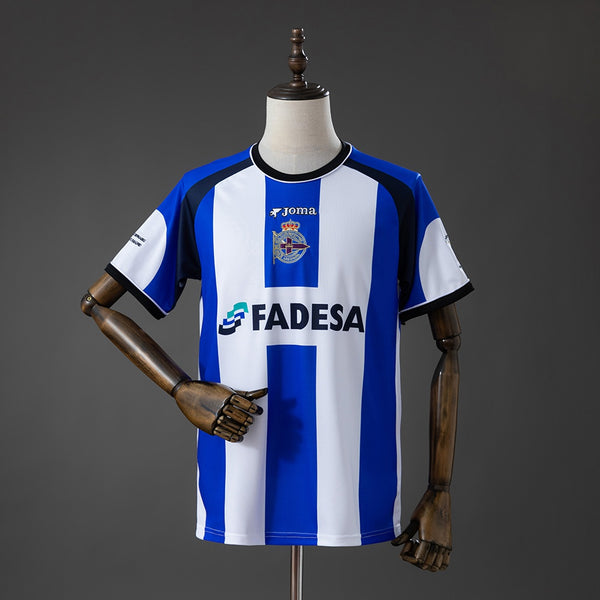 Camisola Deportivo da Corunha Principal 01/02 Retro