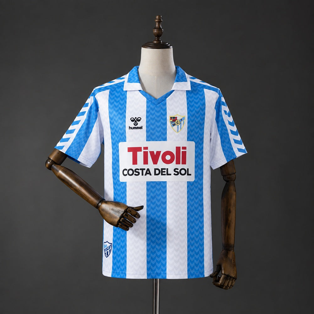 Camisola Málaga Edição Especial 120 Anos Retro