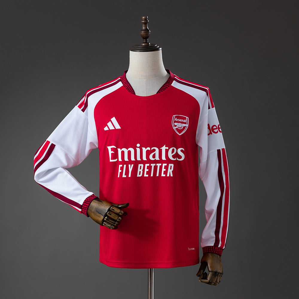 Camisola Arsenal Principal 26/27 - Manga Comprida