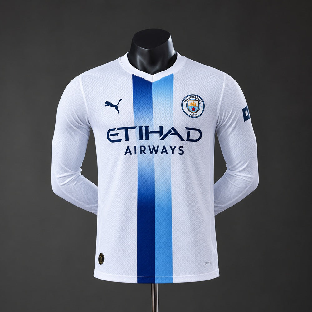 Camisola Manchester City Terceira 26/27 - Manga Comprida - Versão Jogador