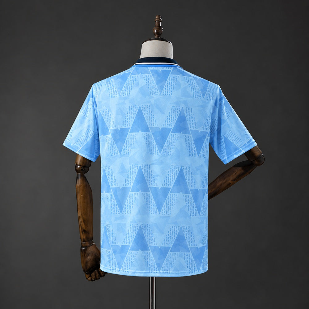 Camisola Manchester City Principal 89/91 Retro