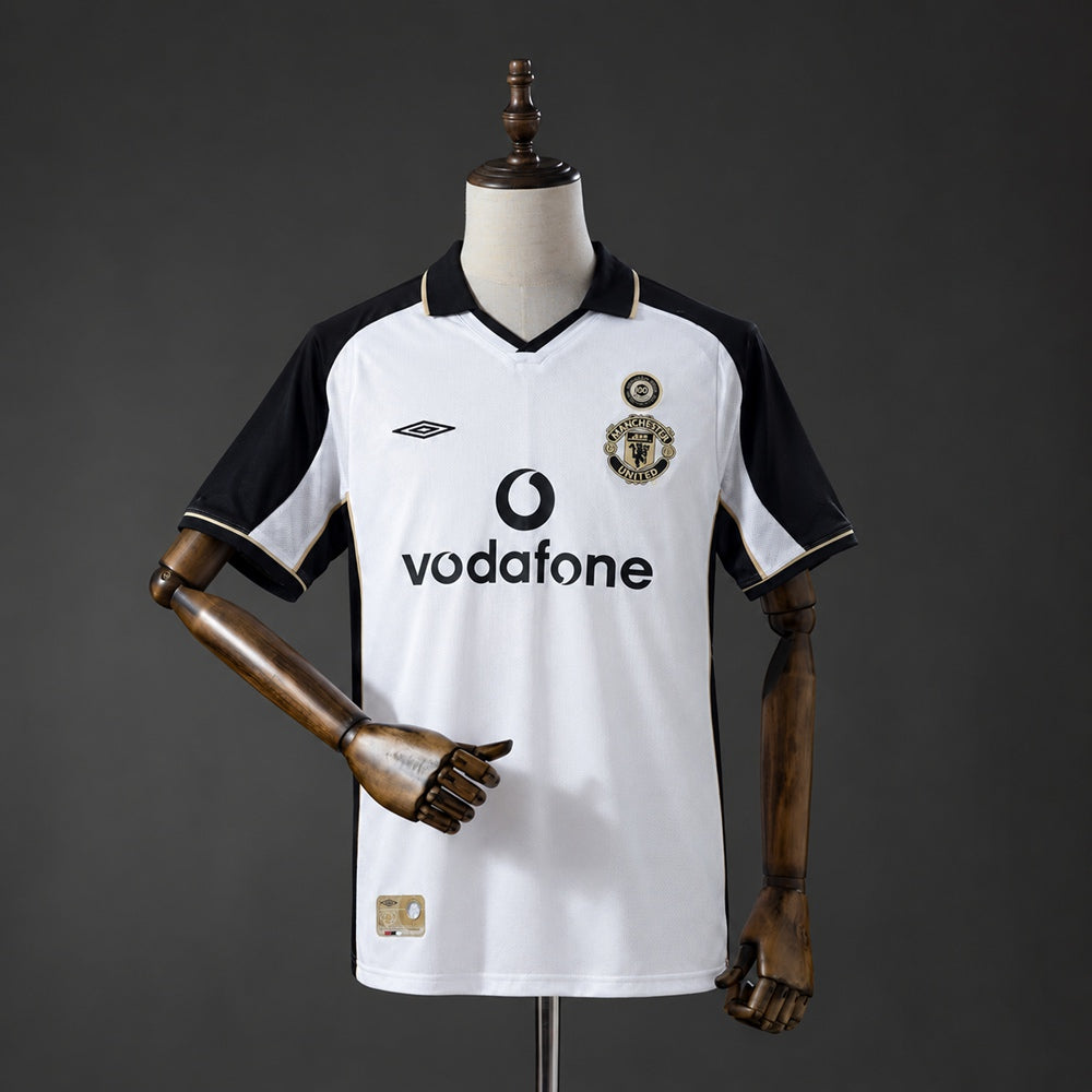 Camisola Manchester United Alternativa e Terceira Edição Especial 100 Anos 01/02 Retro