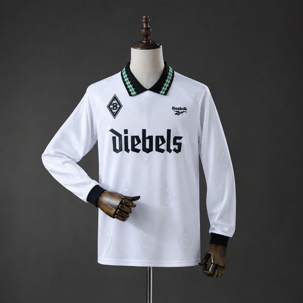 Camisola Borussia Mönchengladbach Principal 95/96 Retro - Manga Comprida