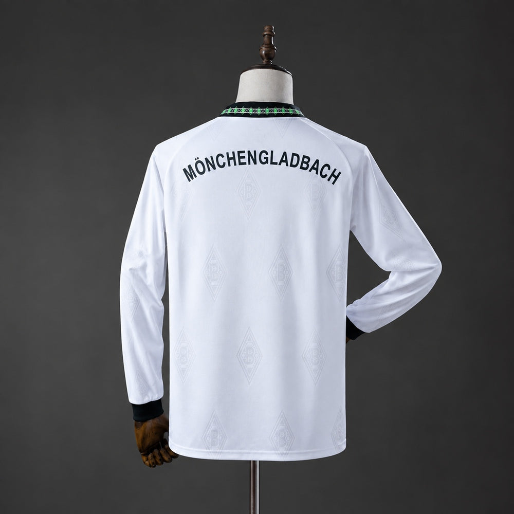 Camisola Borussia Mönchengladbach Principal 95/96 Retro - Manga Comprida