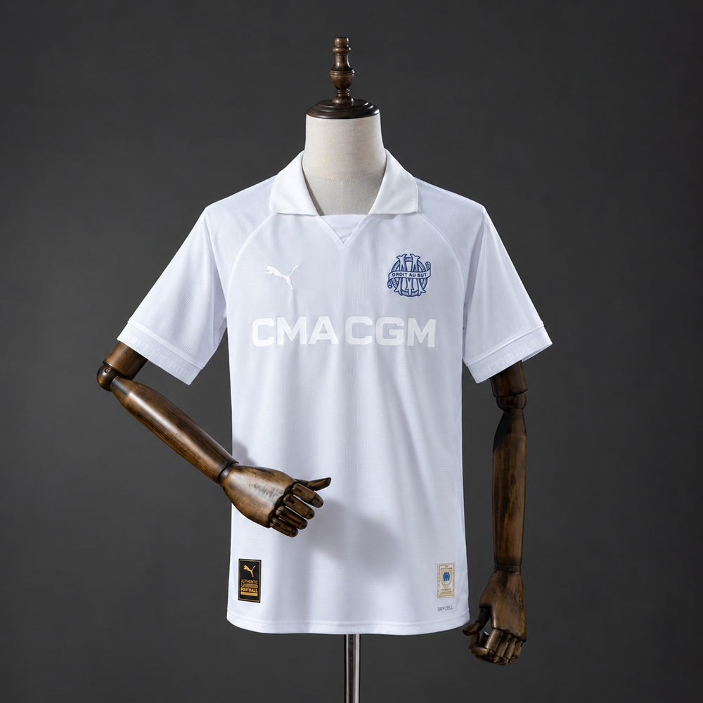 Camisola Olympique de Marselha Edição Especial 125 Anos Branca