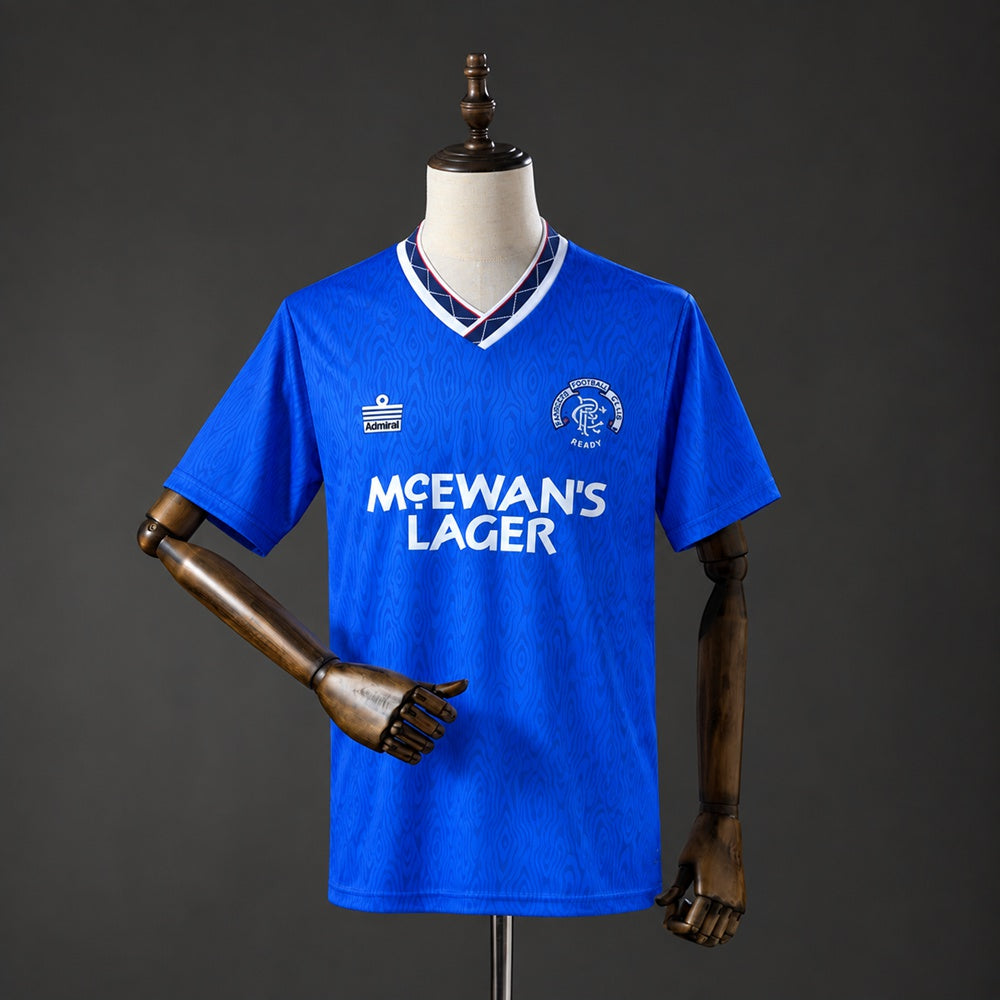 Camisola Rangers Principal 90/92 Retro