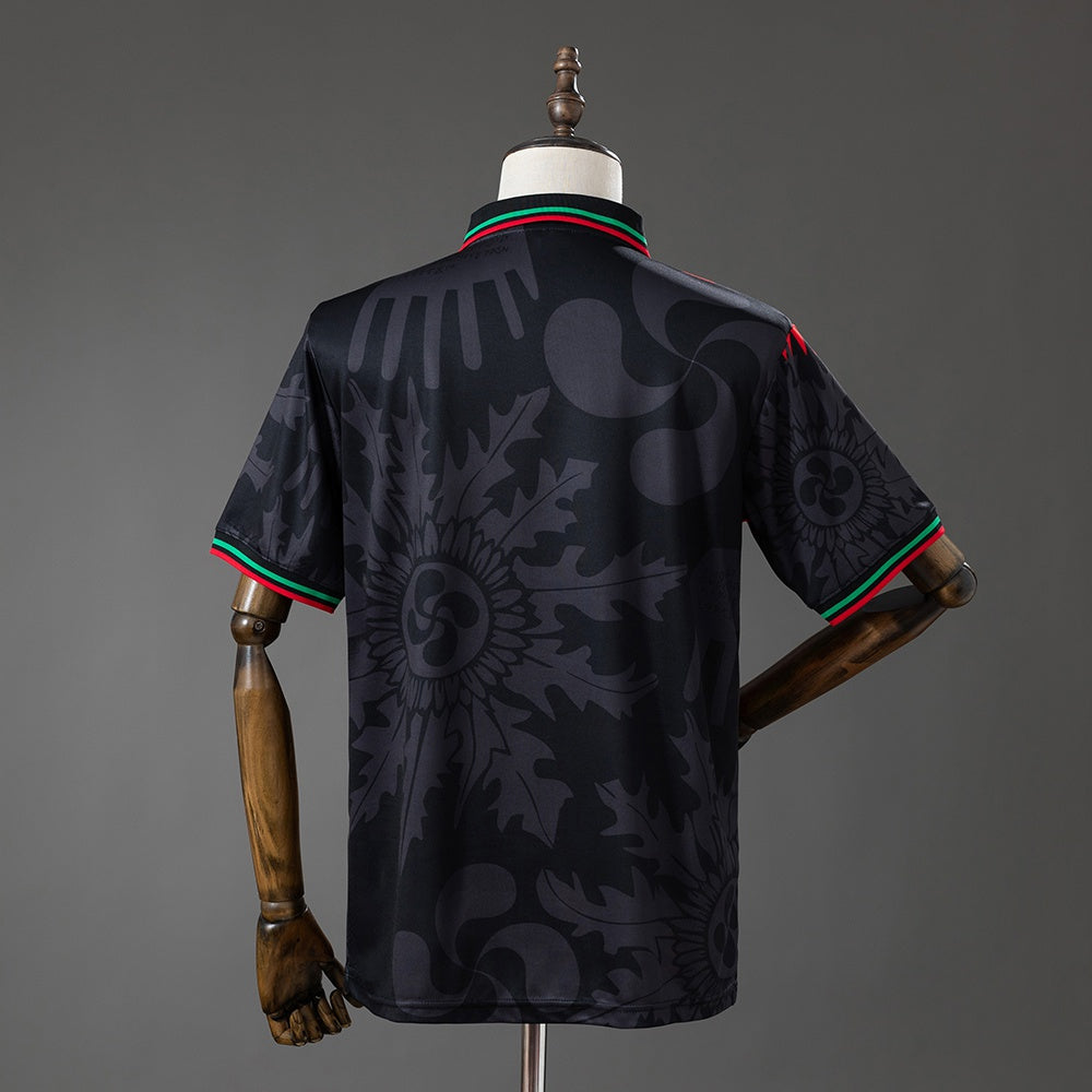 Camisola País Basco Preta Retro