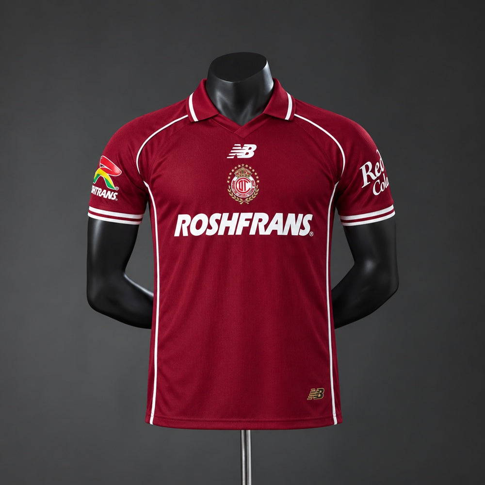 Camisola Toluca Principal 26/27 - Versão Jogador