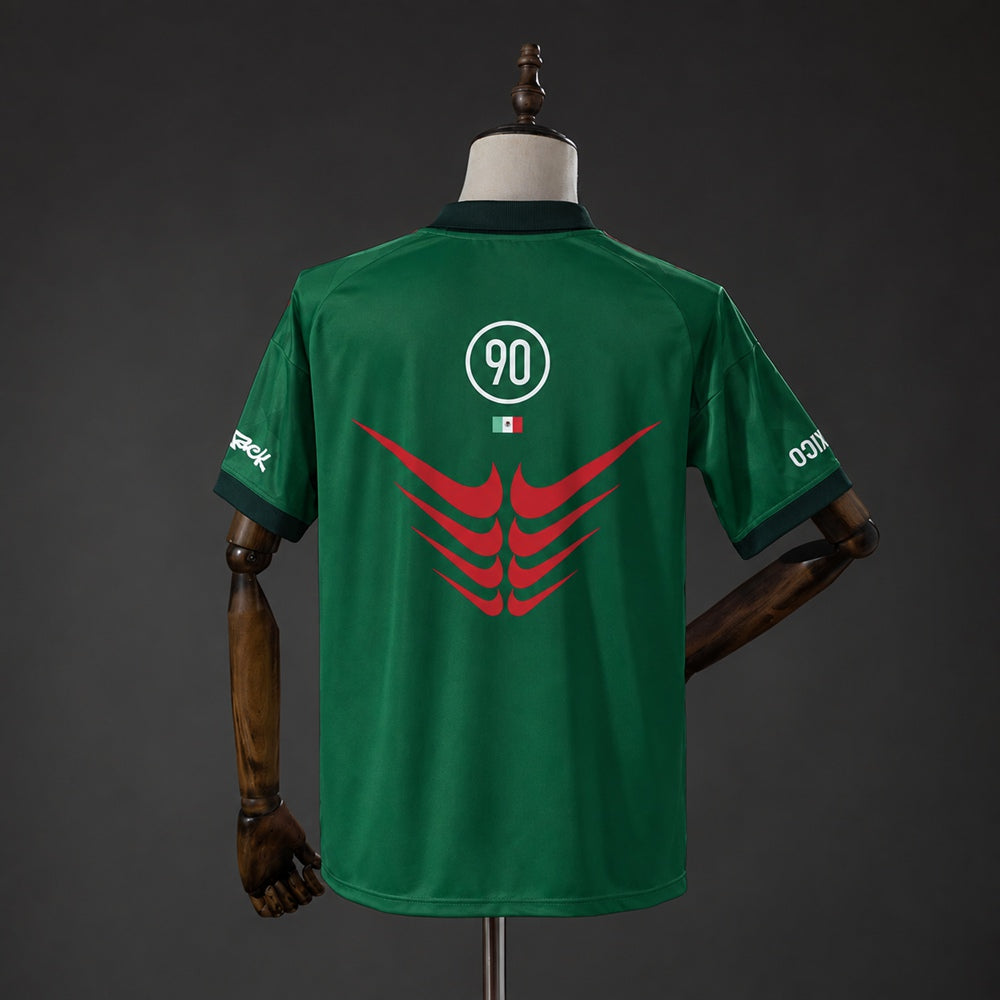Camisola México x Travis Scott Edição Especial Anos 90 Retro