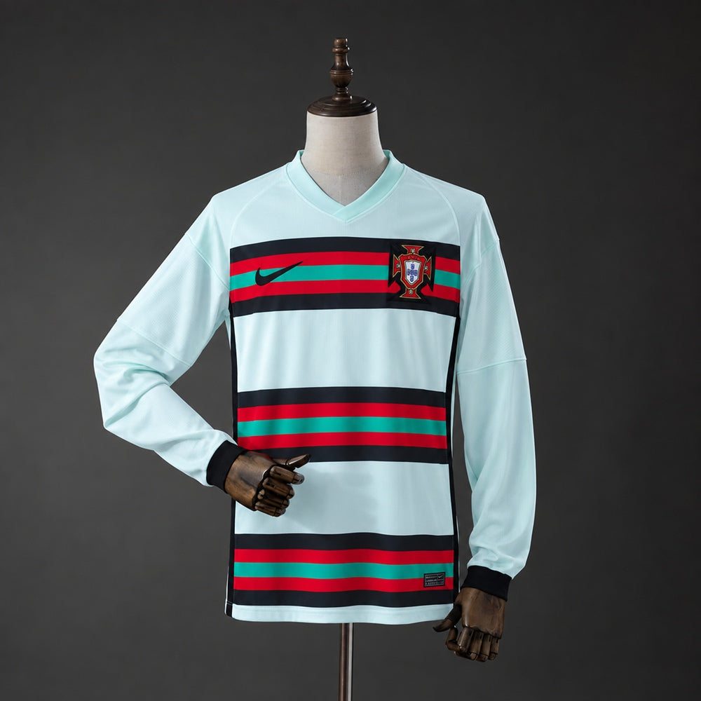 Camisola Portugal Alternativa 20/21 Retro - Manga Comprida