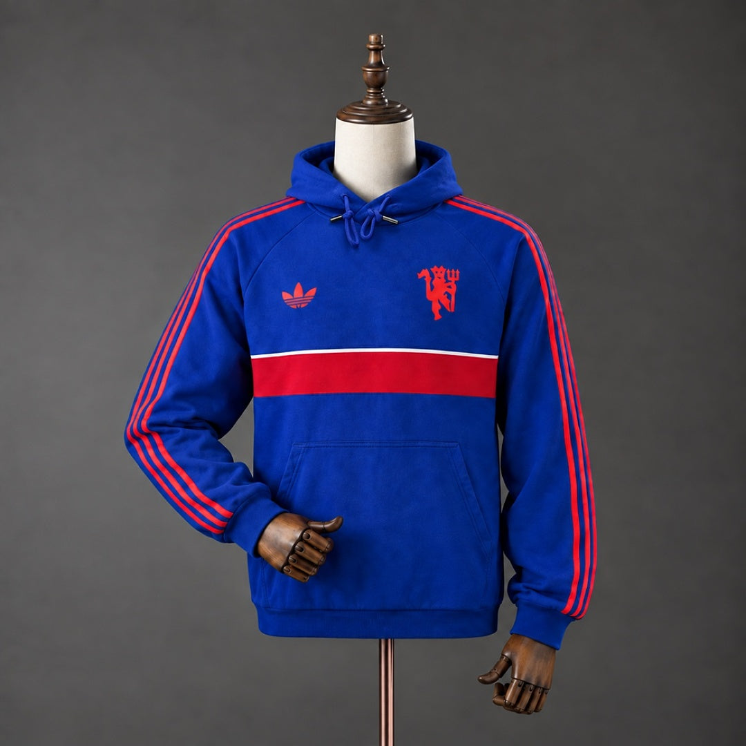 Sweatshirt com Capuz Manchester United 26/27 - Azul