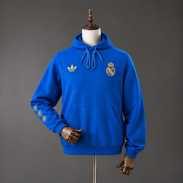 Sweatshirt com Capuz Real Madrid 26/27 - Azul