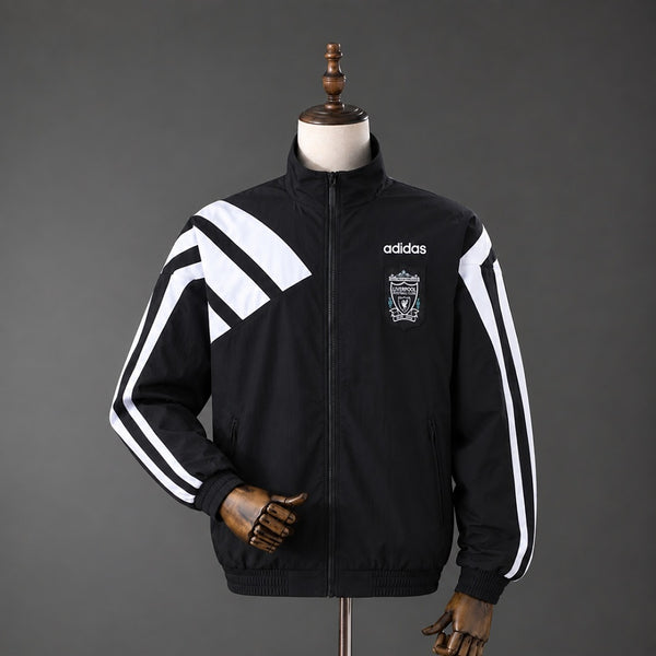Casaco com Fecho Liverpool 95/96 Retro - Preto