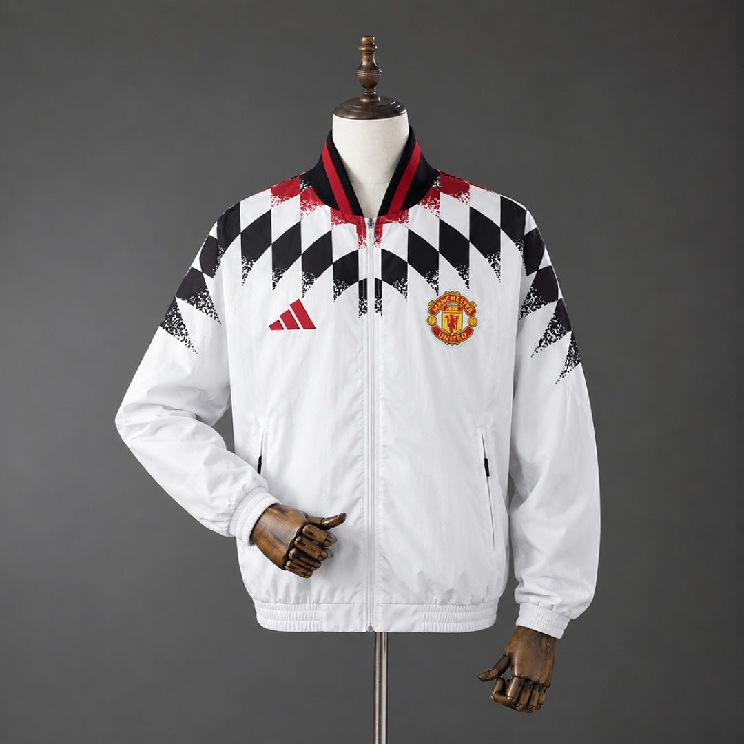 Casaco com Fecho Manchester United 26/27 - Branco