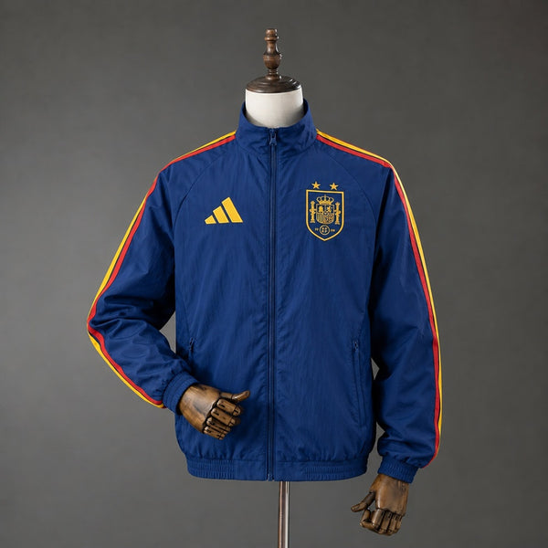 Casaco com Fecho Espanha 2026 - Azul-Escuro