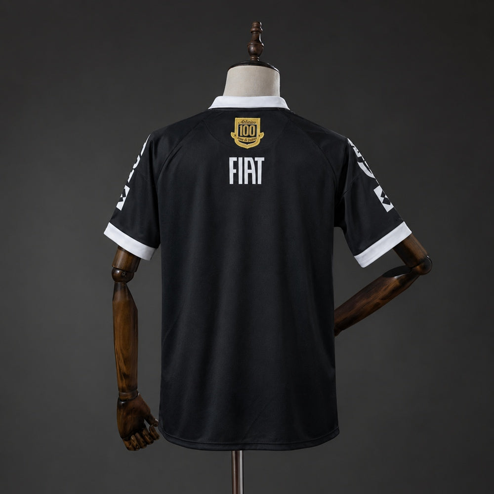 Camisola Atlético Mineiro Edição Especial Centenário Preta 08/09 Retro