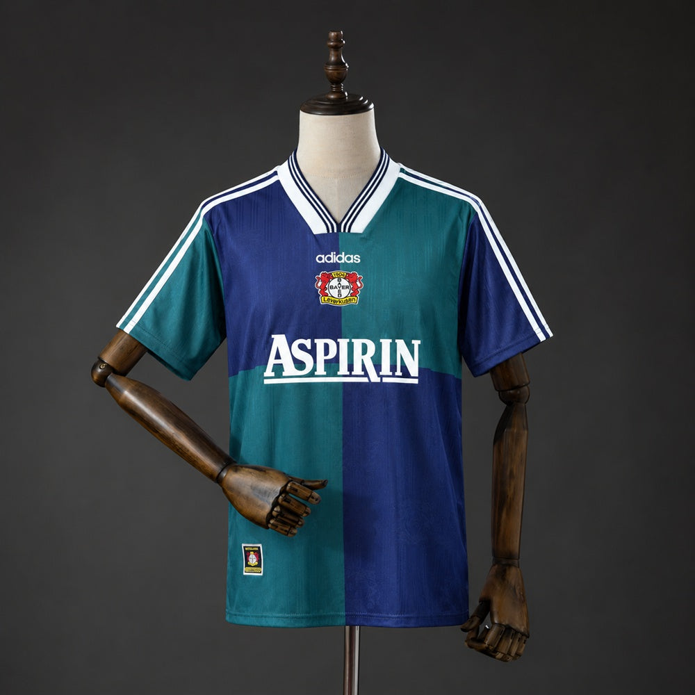 Camisola Bayer Leverkusen Alternativa 97/99 Retro