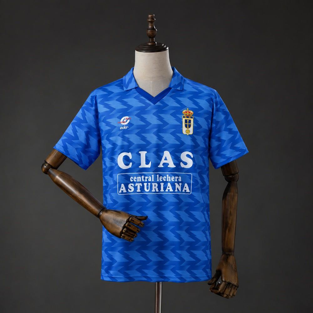 Camisola Real Oviedo Principal 89/90 Retro