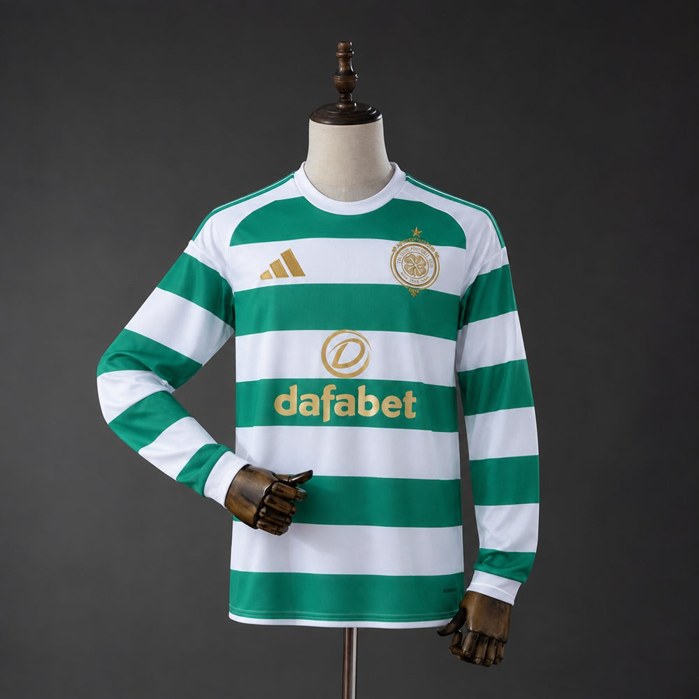 Camisola Celtic Principal 26/27 - Manga Comprida