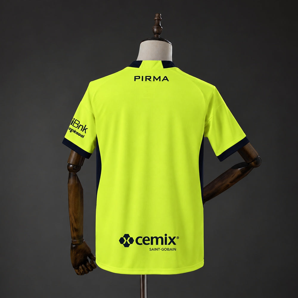 Camisola Cruz Azul Guarda-Redes Amarela e Verde 26/27