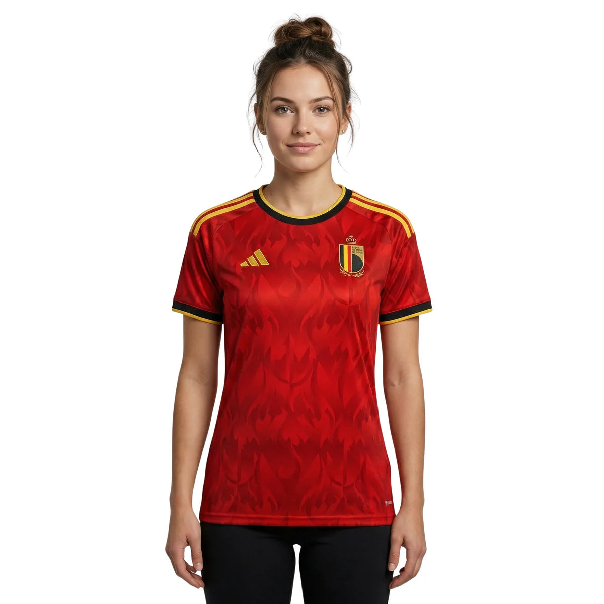 Camisola Bélgica Principal 26/27 - Mundial 2026 - Versão Feminina