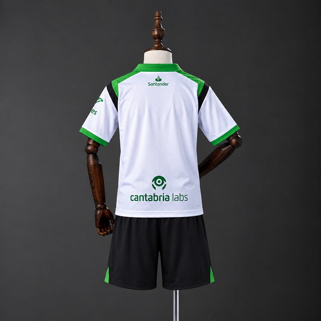 Kit Racing Santander Alternativa Criança 26/27