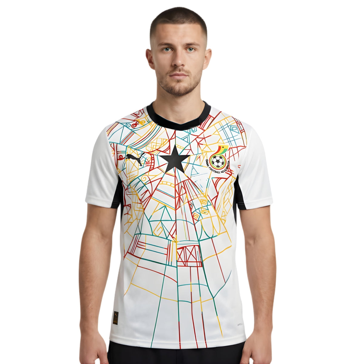 Camisola Ghana Principal 26/27 - Mundial 2026