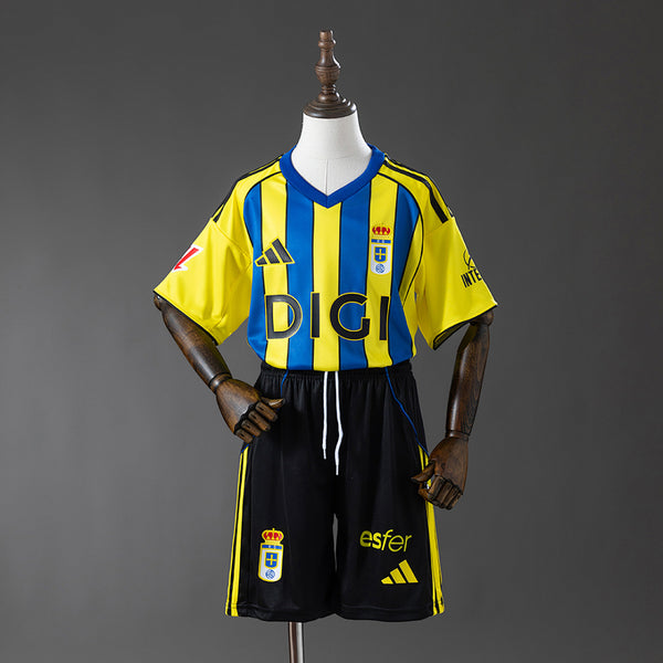Kit Real Oviedo Alternativa Criança 25/26
