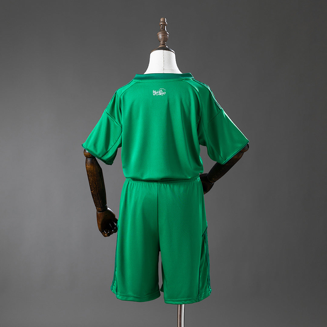 Kit Al-Ahli Verde Criança 25/26