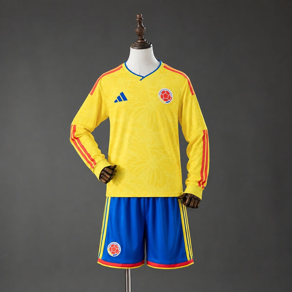 Kit Colômbia Principal Criança 2026 - Manga Comprida