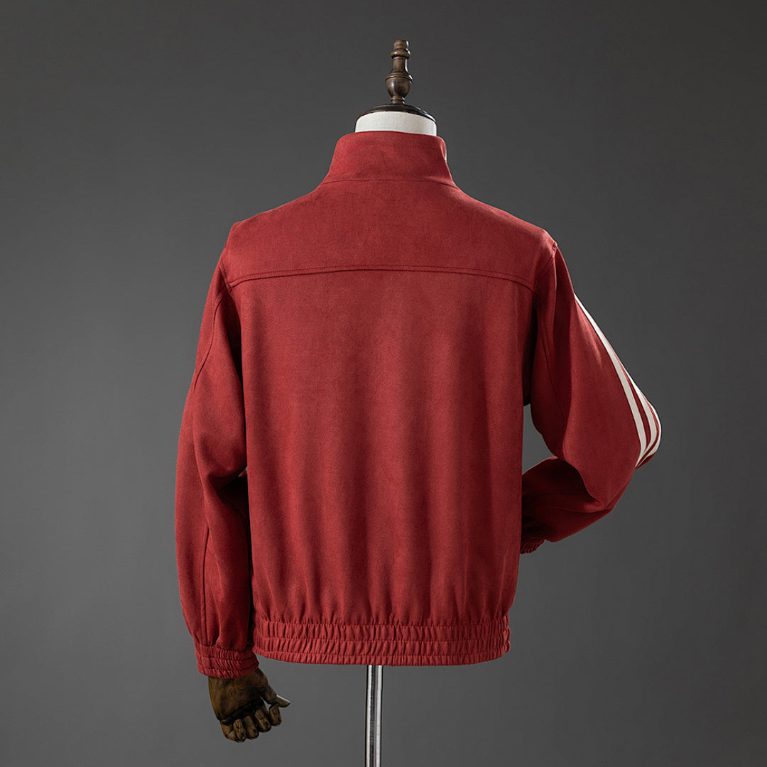 Casaco Estilo Tang Ano Novo Chinês - Vermelho