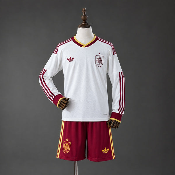 Kit Espanha Alternativa Criança 2026 - Manga Comprida